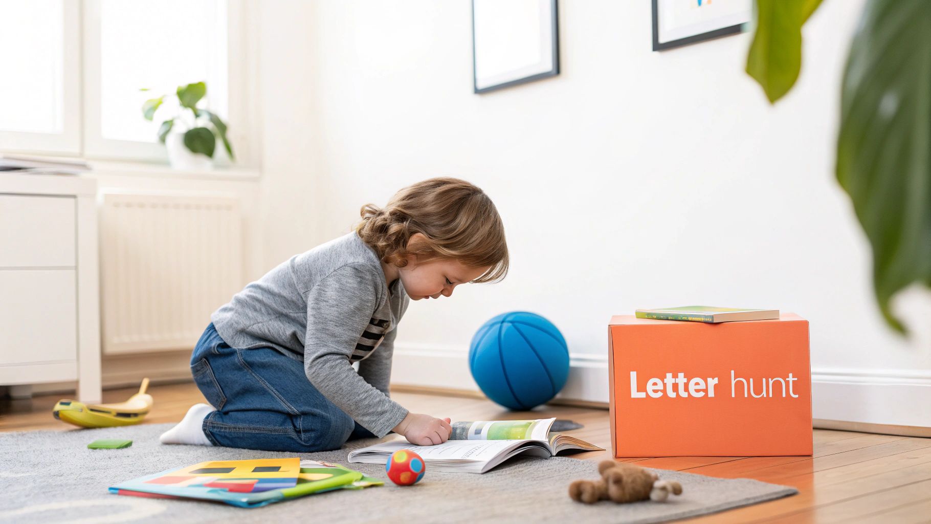 Letter Sound Scavenger Hunt