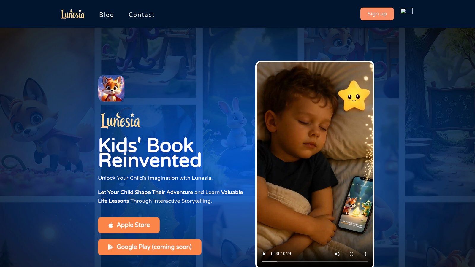 Lunesia: Where Your Child is the Hero of Every Story