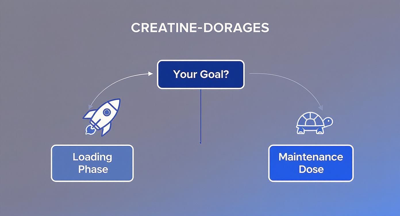 Infographic about how much creatine should i take