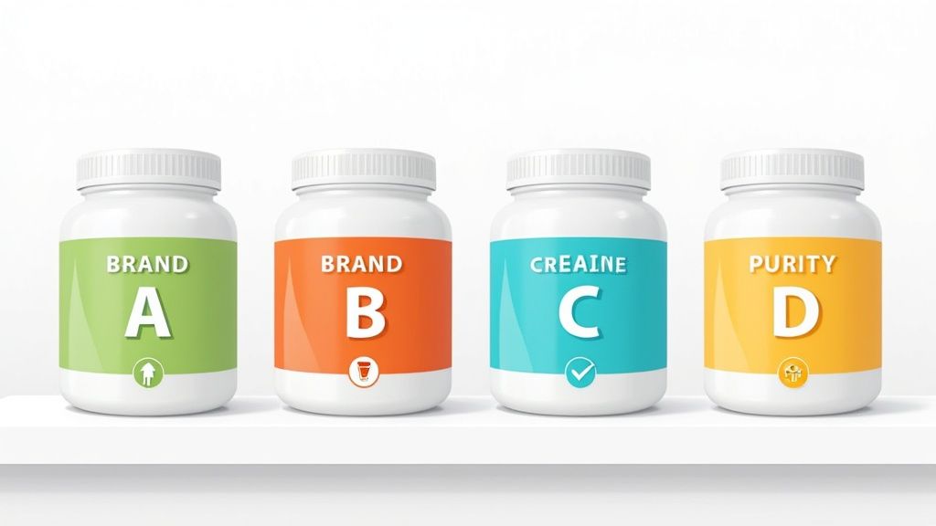 Gym Bag Hero Creatine Comparison