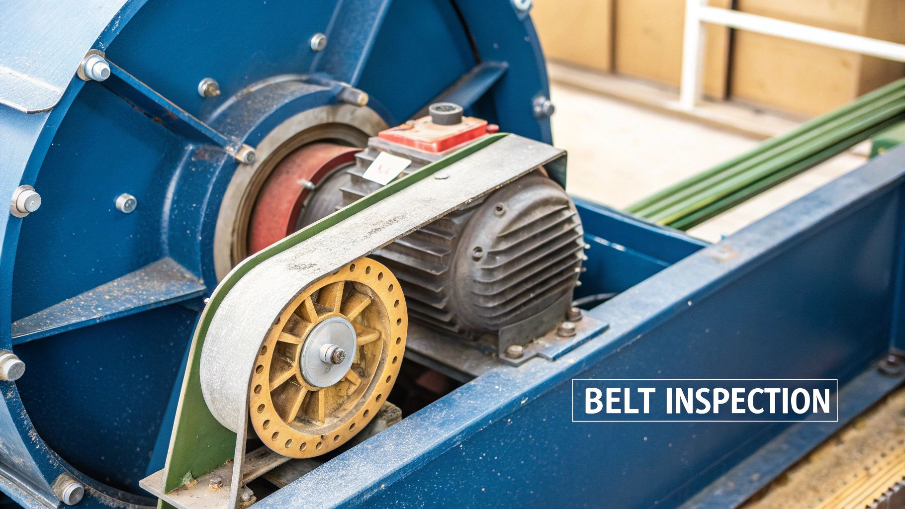 Belt and Pulley System Inspection