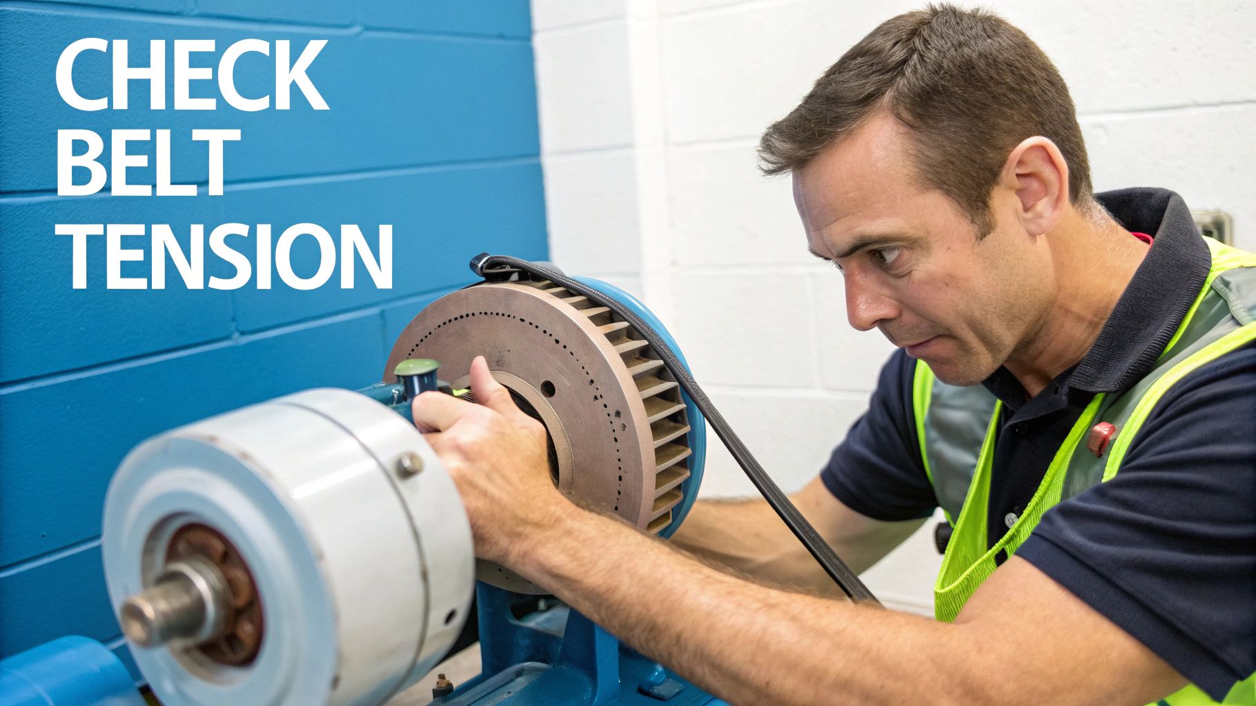 Belt and Pulley System Maintenance