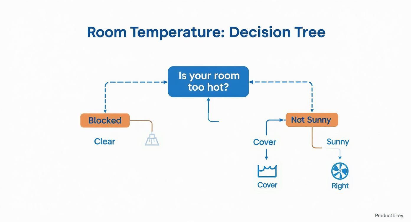 Infographic about how to improve ac efficiency