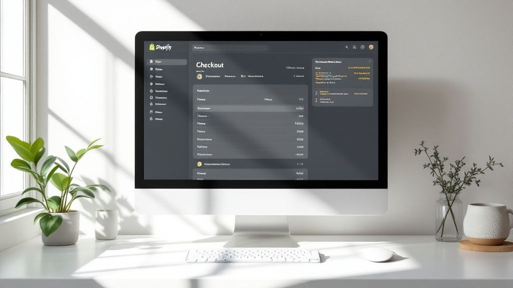 Shopify Checkout Page