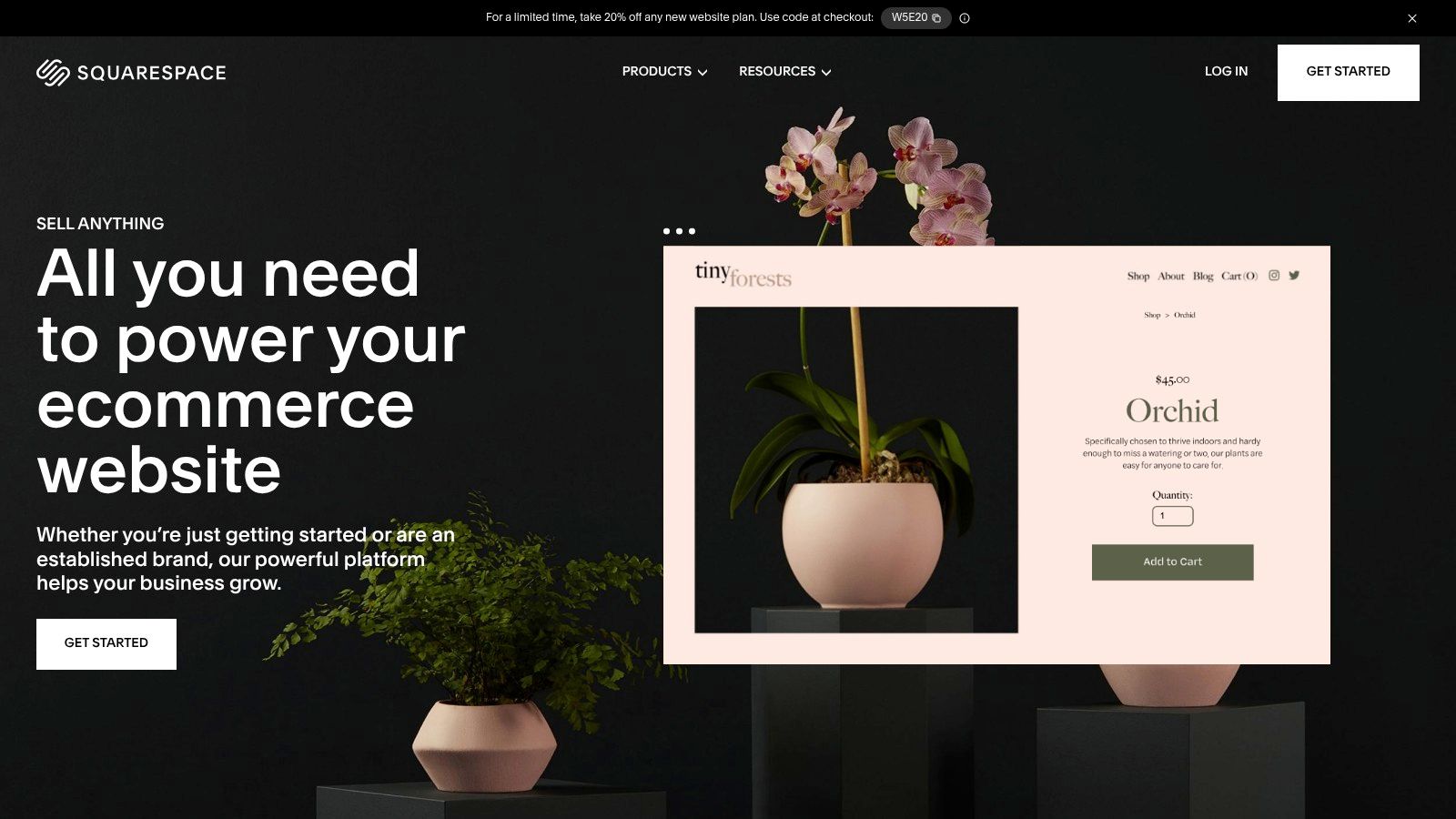 Squarespace Commerce