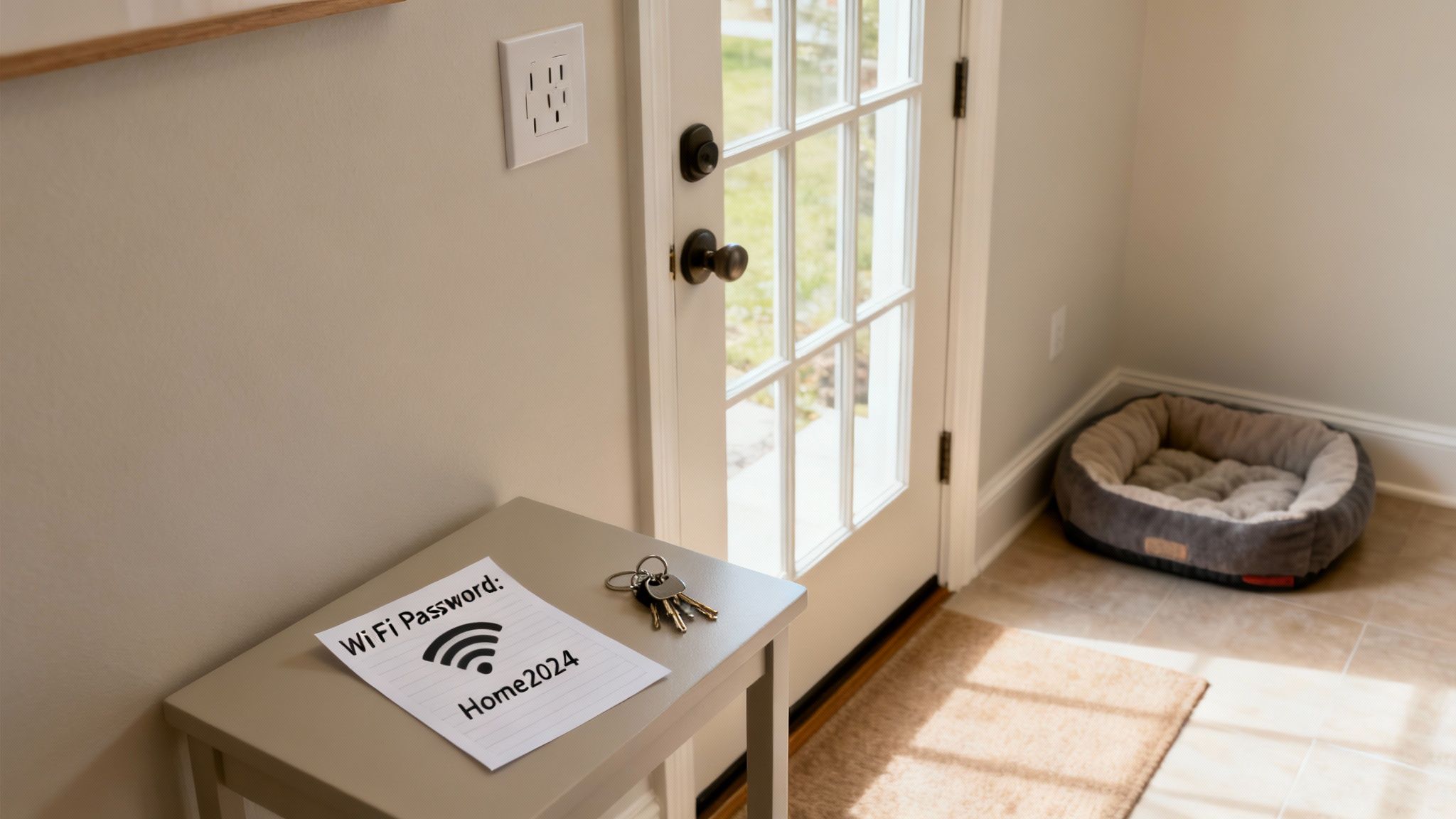 Home Security System Installation Brisbane: Essential Tips 3 A Clean And Tidy Living Room With Clear Access To Windows And Power Outlets, Ready For A Security System Installation.