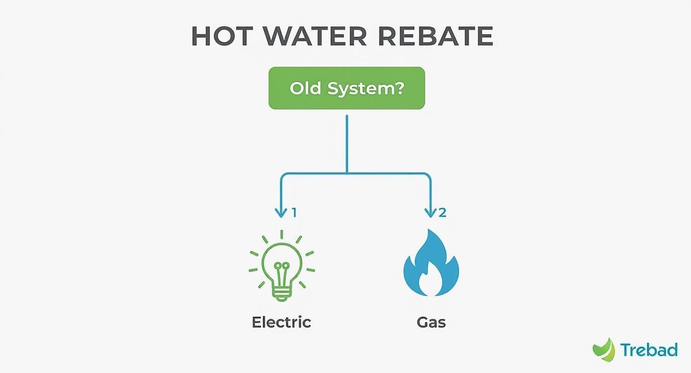 Infographic About Cost To Replace Hot Water System