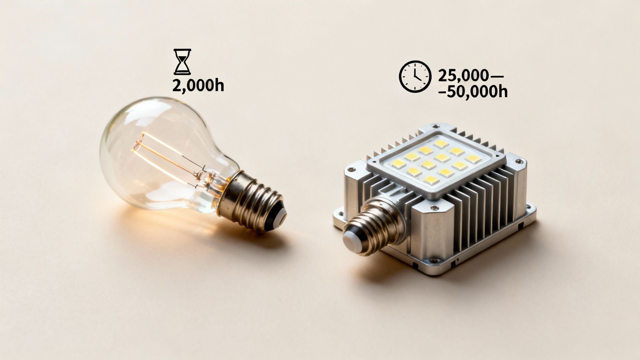 Halogen/led Halogen vs LED Lights: Which Is the Smarter Choice | DLG Electrical