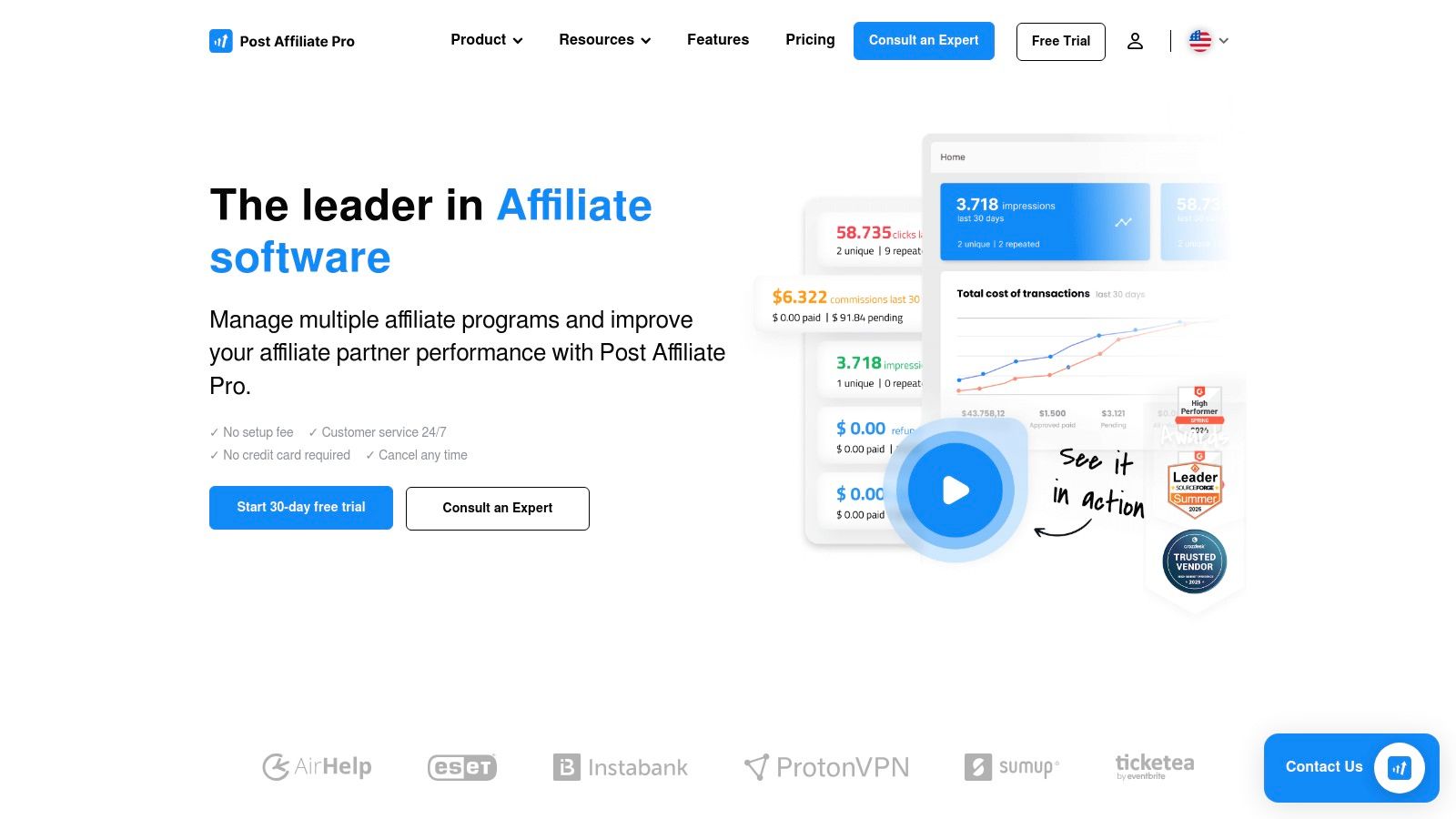 Post Affiliate Pro