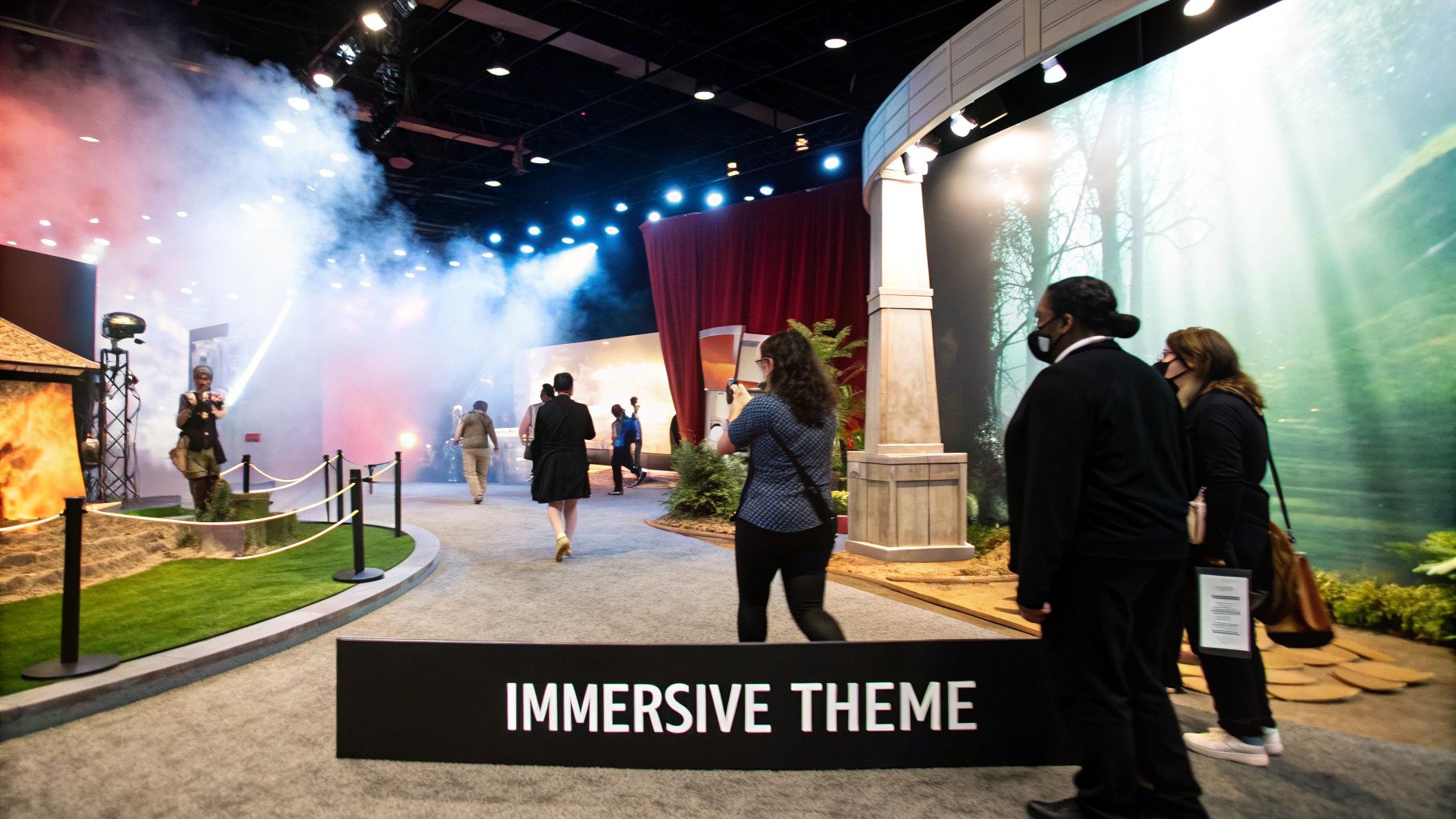 Immersive Themed Experience Stands
