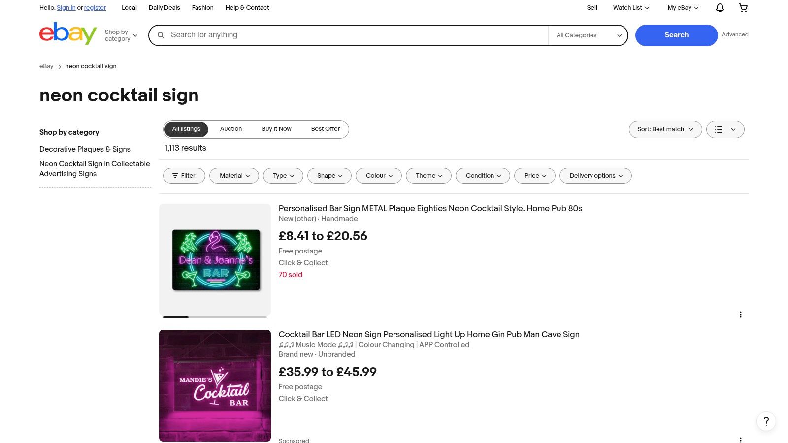 eBay UK