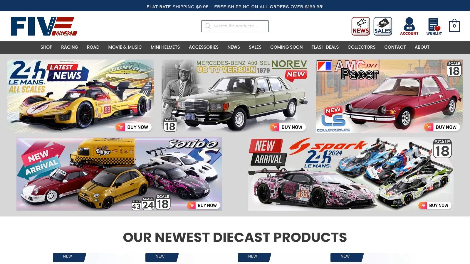 Five Diecast