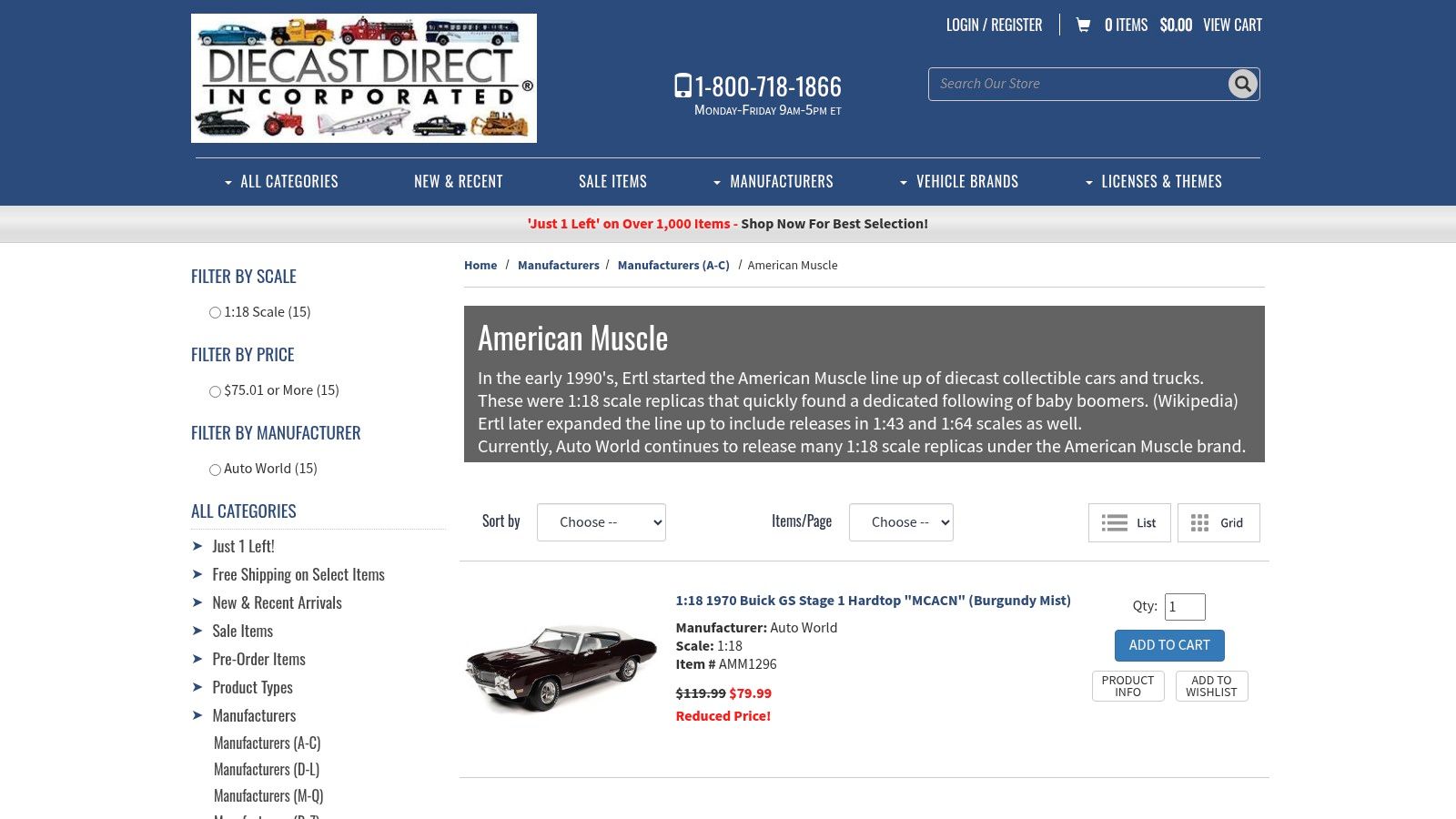 Diecast Direct, Inc.