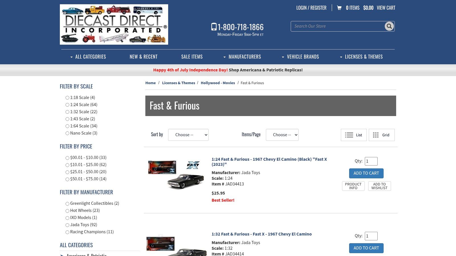 Diecast Direct, Inc.