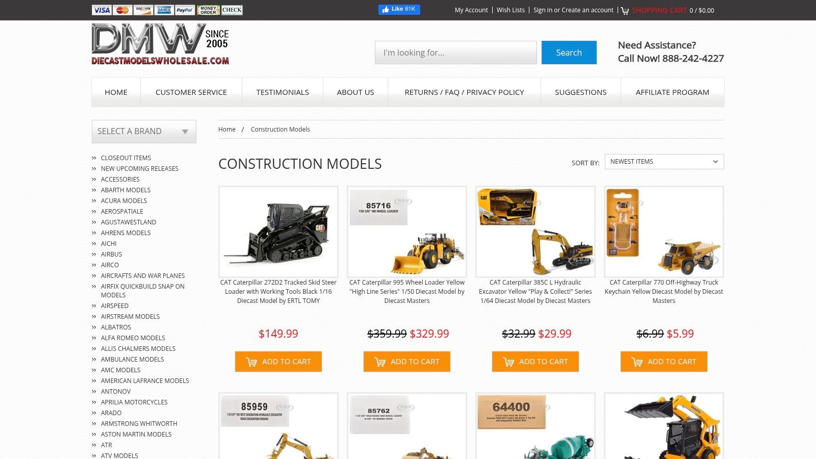 Diecast Models Wholesale
