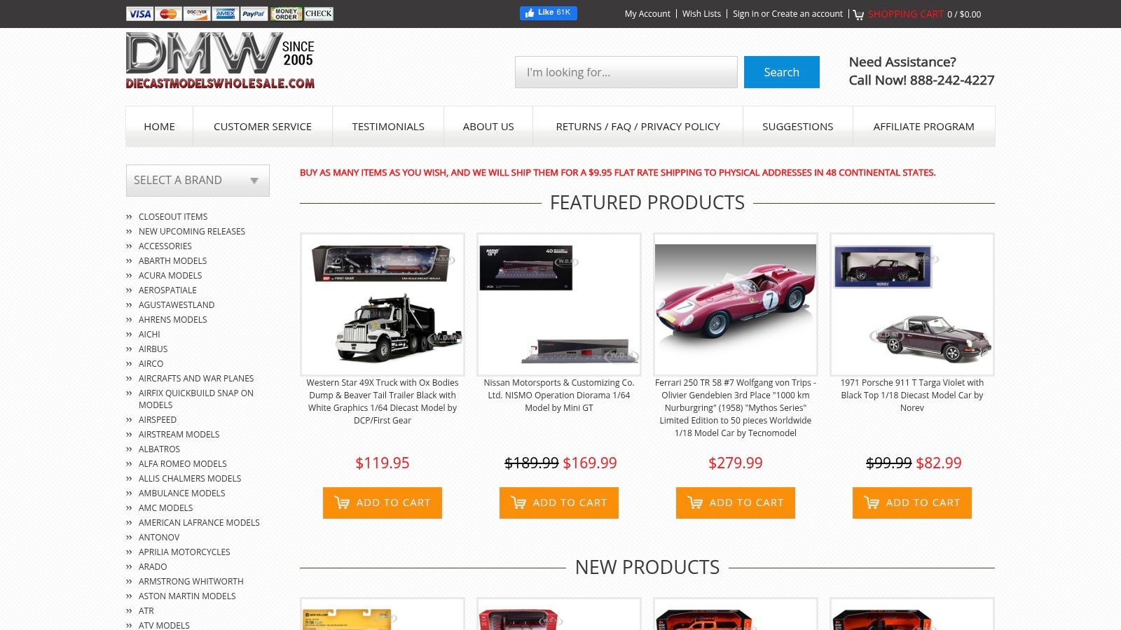 Diecast Models Wholesale