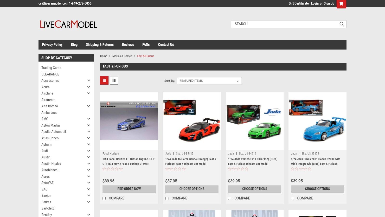 LiveCarModel