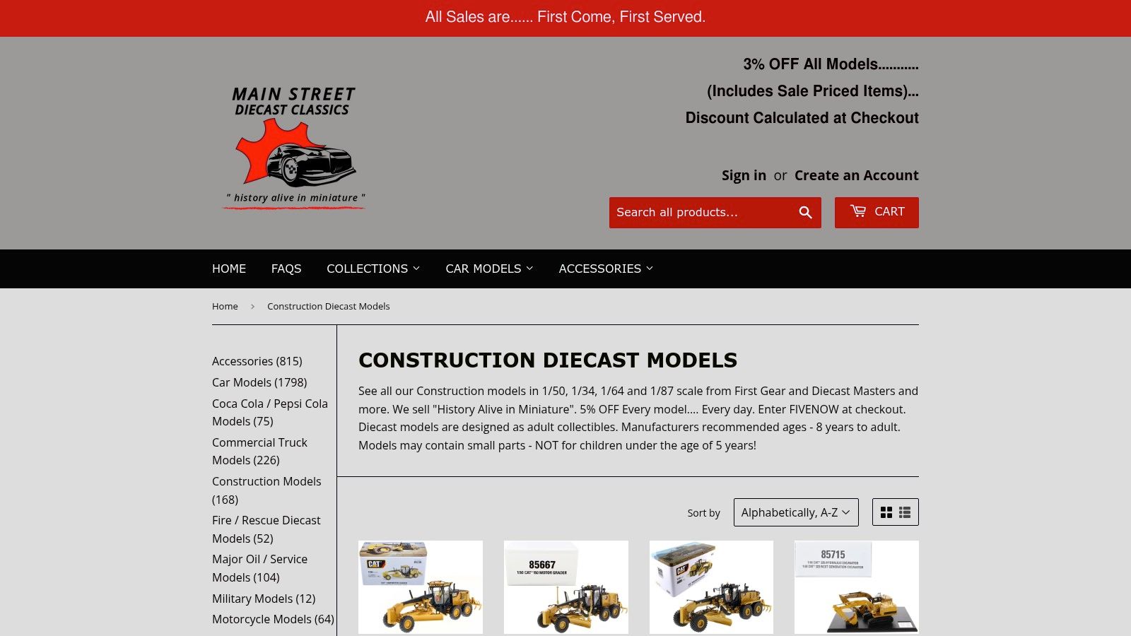 Main Street Diecast Classics