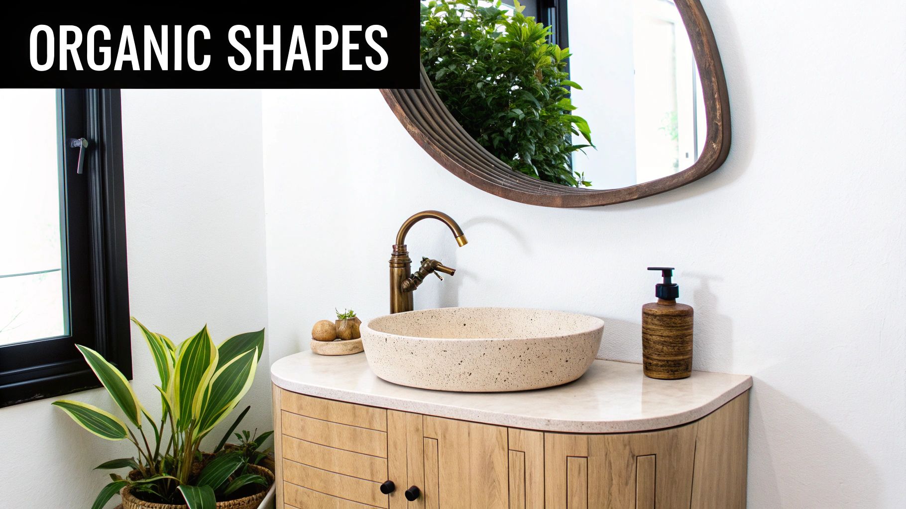 Bathroom Trend of Curved & Organic Shapes