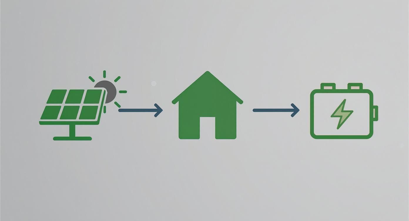 Infographic about battery storage uk