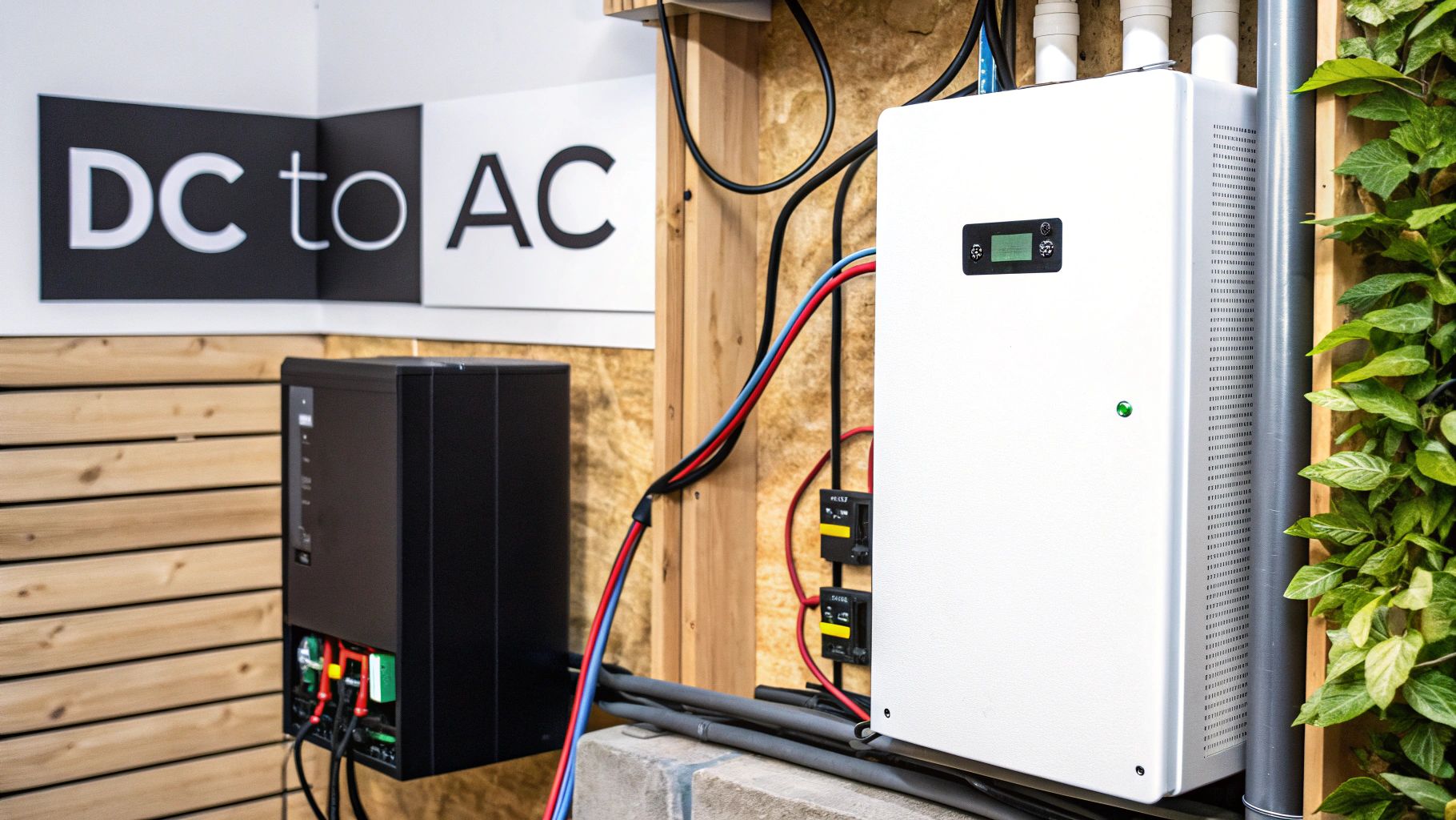 A digital dashboard showing solar battery performance metrics like capacity and efficiency.