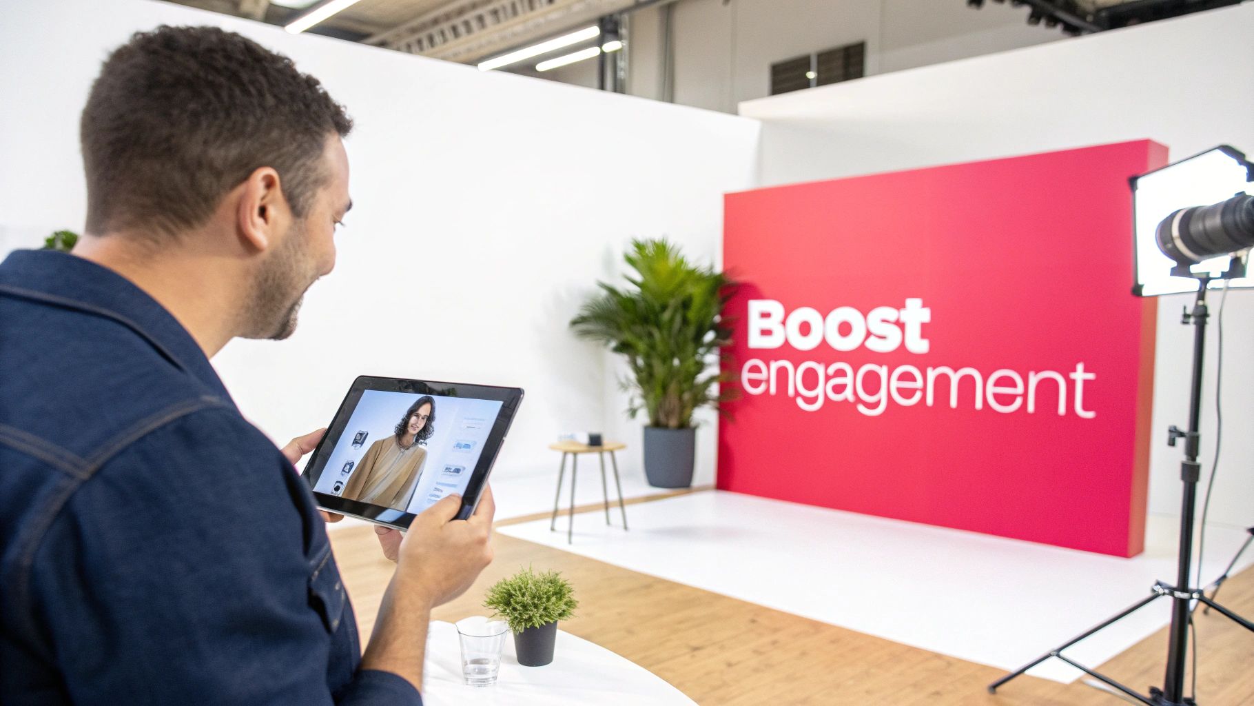 Virtual host demo for product tutorials