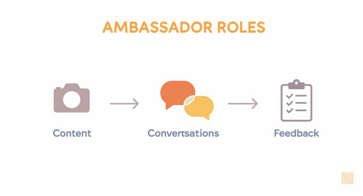 Infographic about what are brand ambassadors