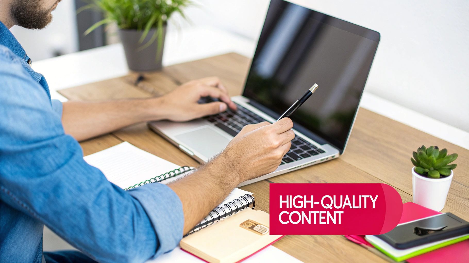 Personas and platform logos on a screen, representing audience understanding