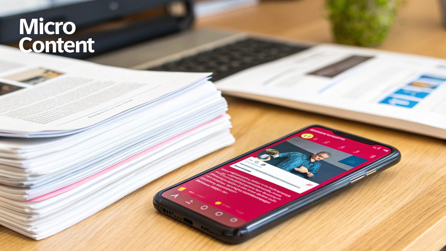 Long-Form to Micro-Content Strategy