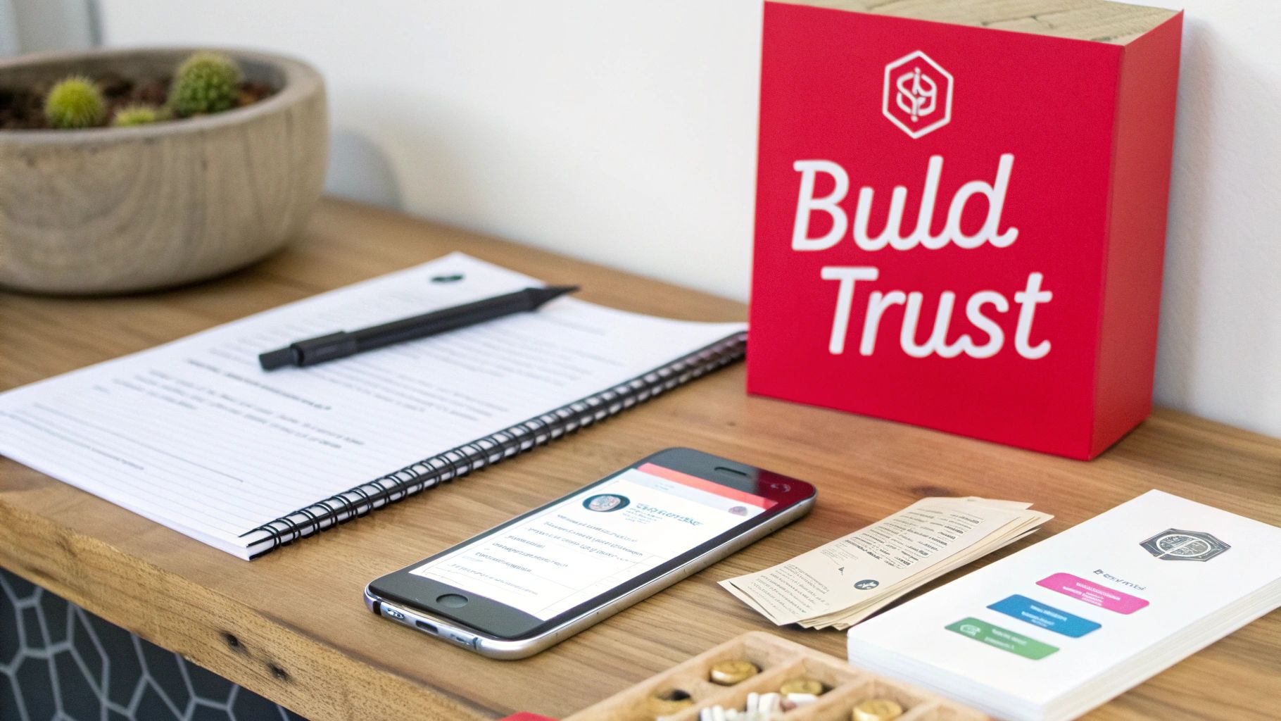 A diverse group of brand ambassadors engaging with a product, illustrating the concept of community and trust.