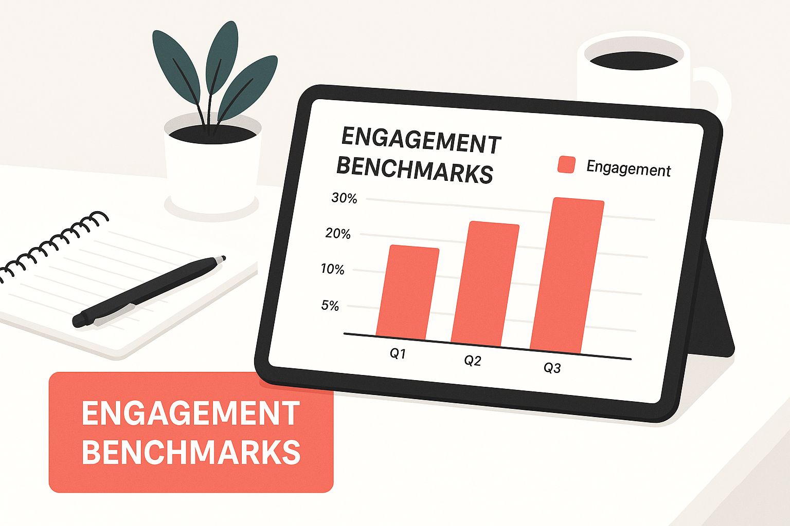 Infographic about tiktok engagement rate