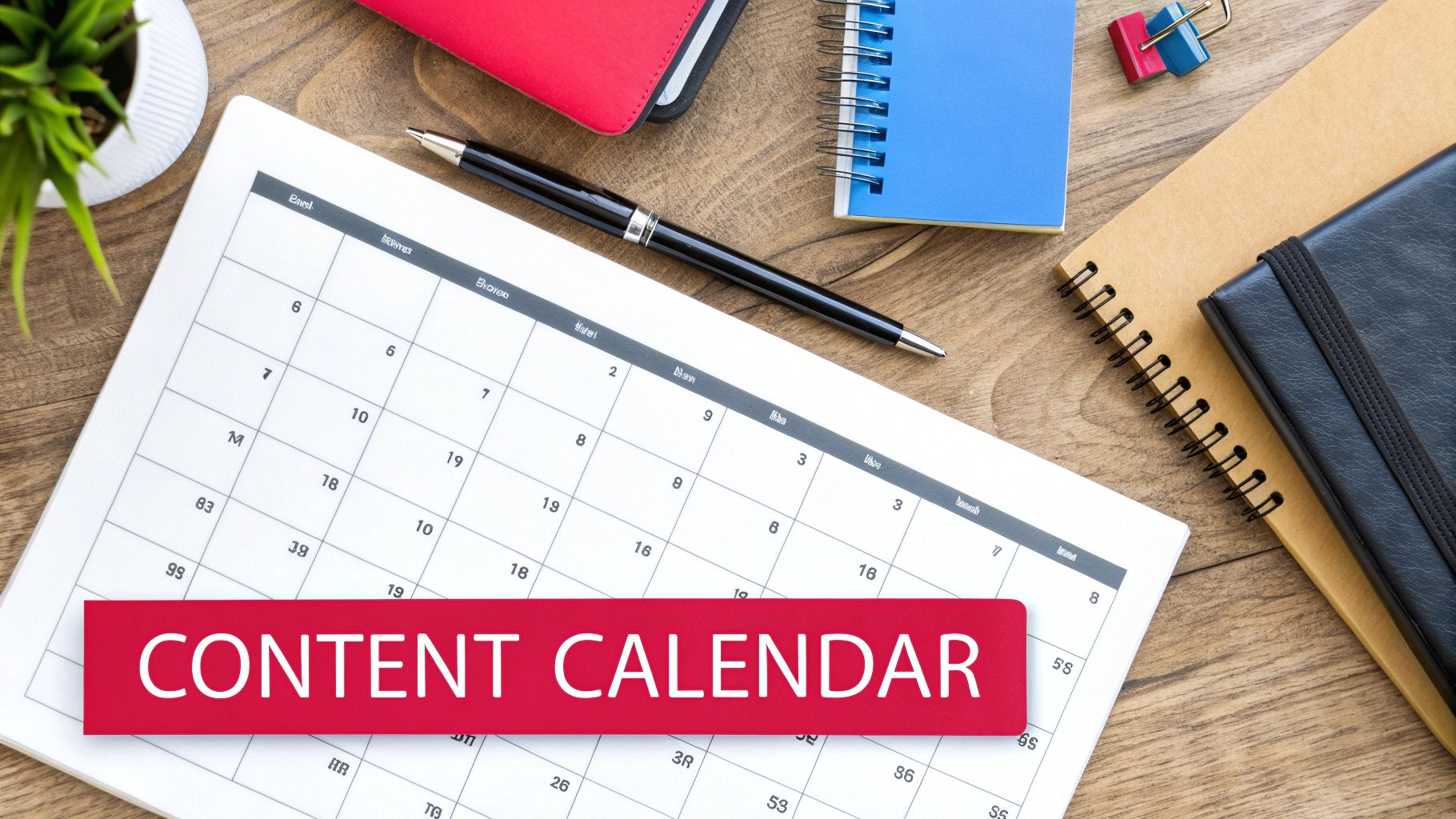 Develop a Comprehensive Content Strategy and Editorial Calendar
