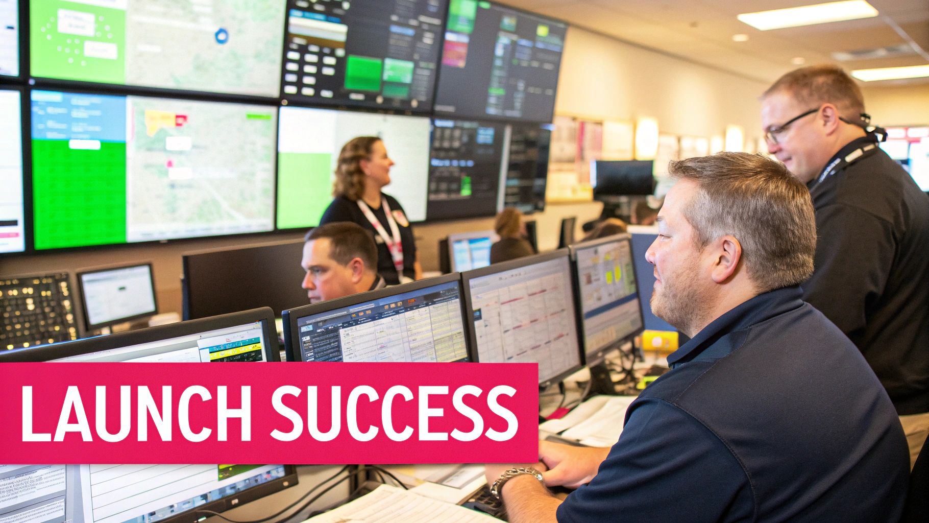 A person navigating a complex maze, representing the challenges of a new product launch.