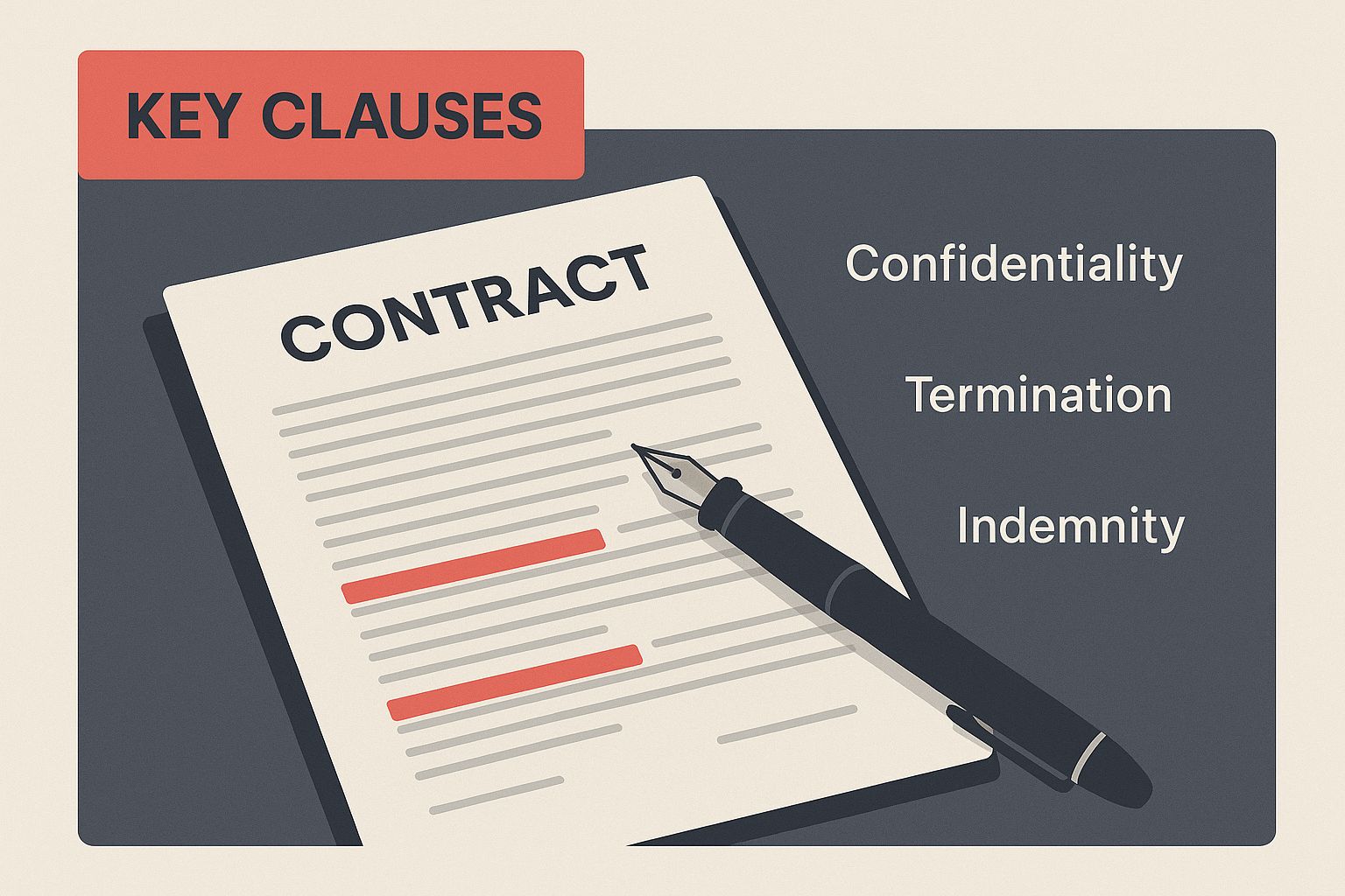 Infographic about influencer marketing agreement