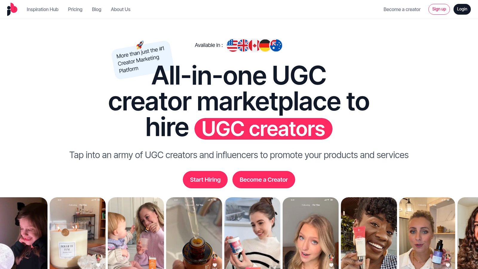 JoinBrands UGC Marketplace