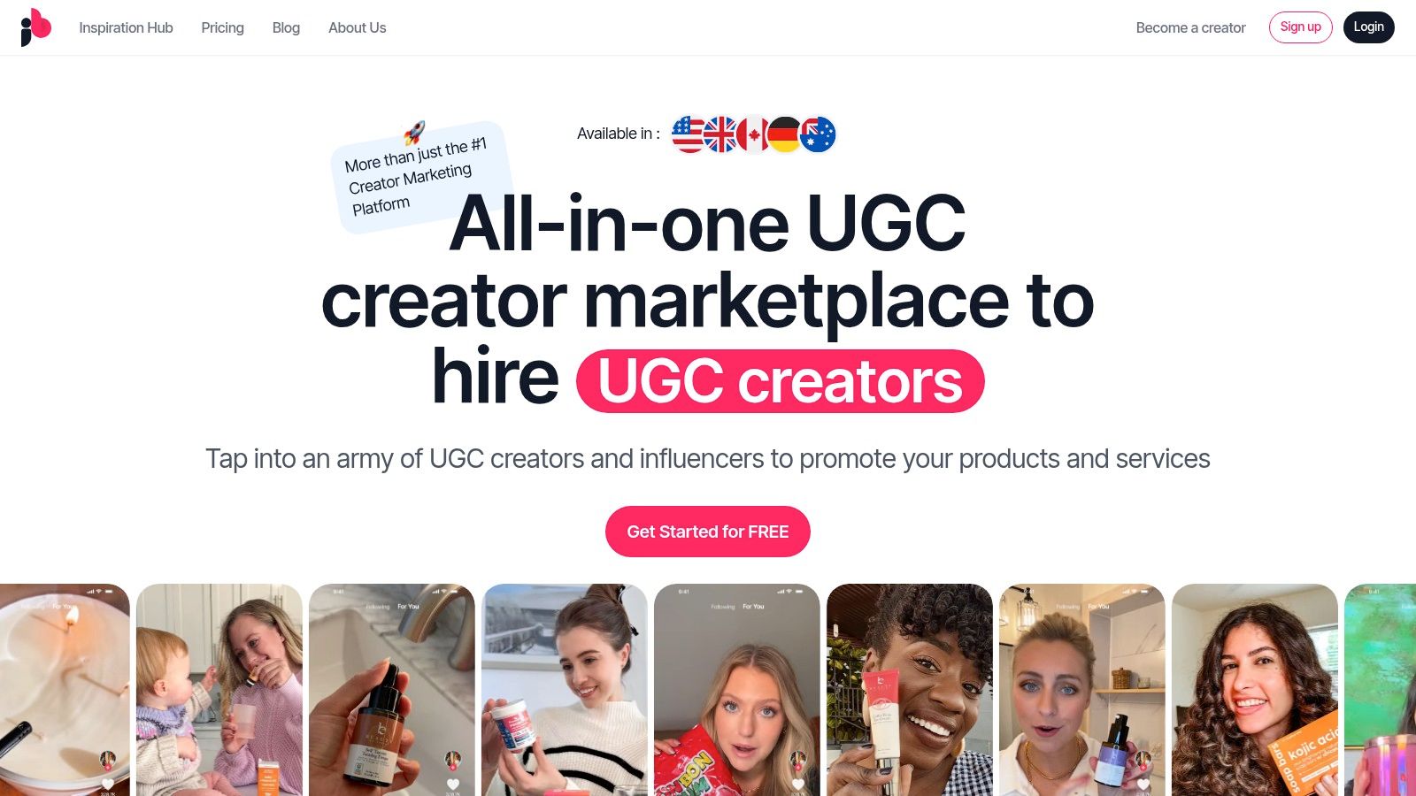 JoinBrands Interface