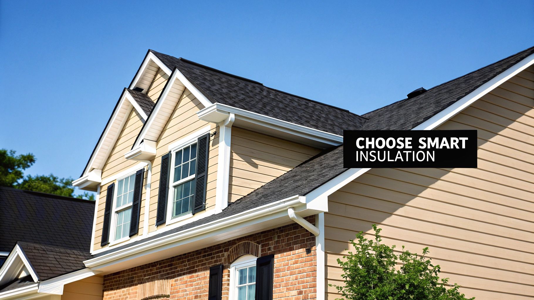 A professional installing spray foam insulation in the attic of a South Florida home