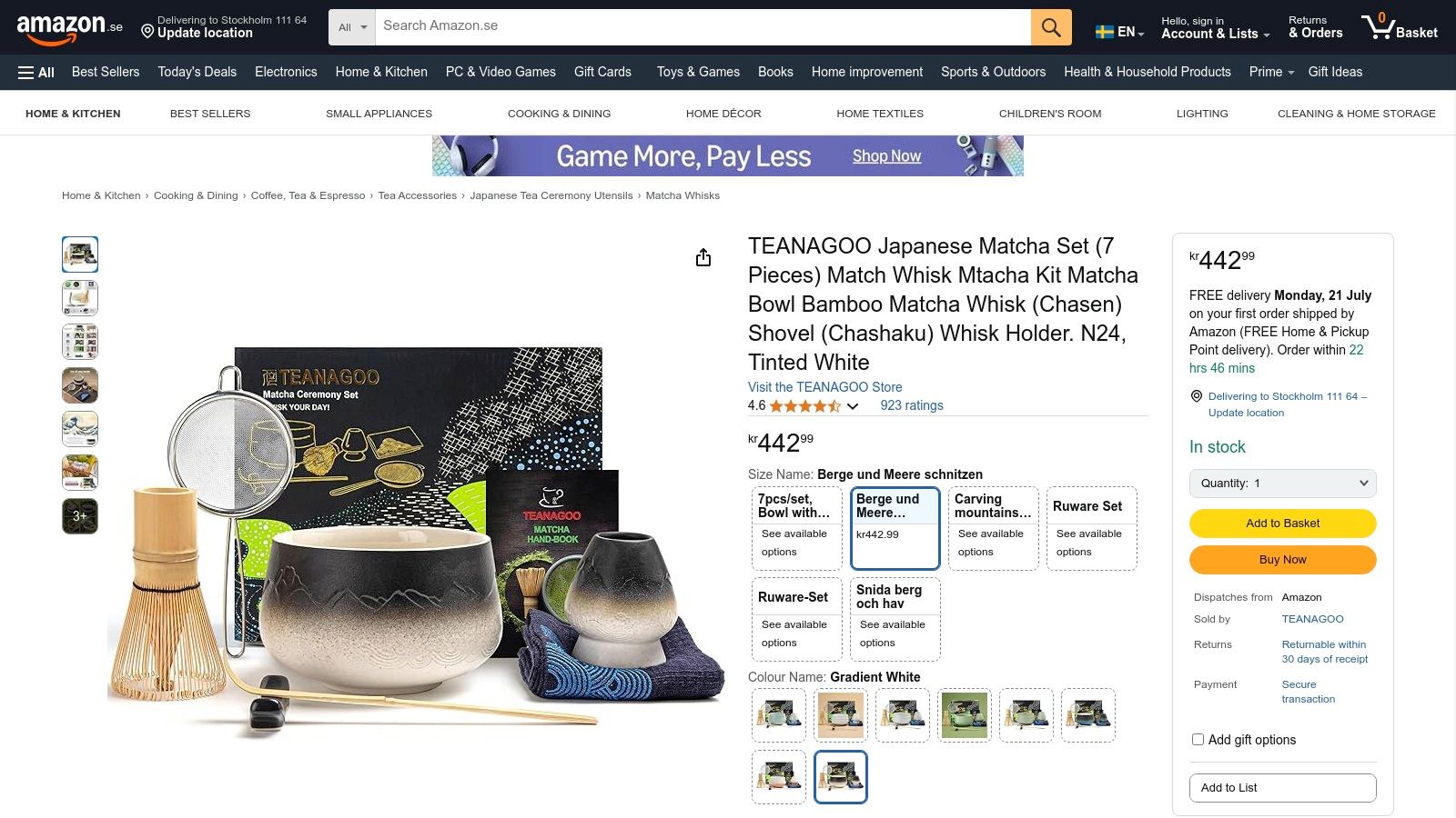 Amazon Sweden (Amazon.se)