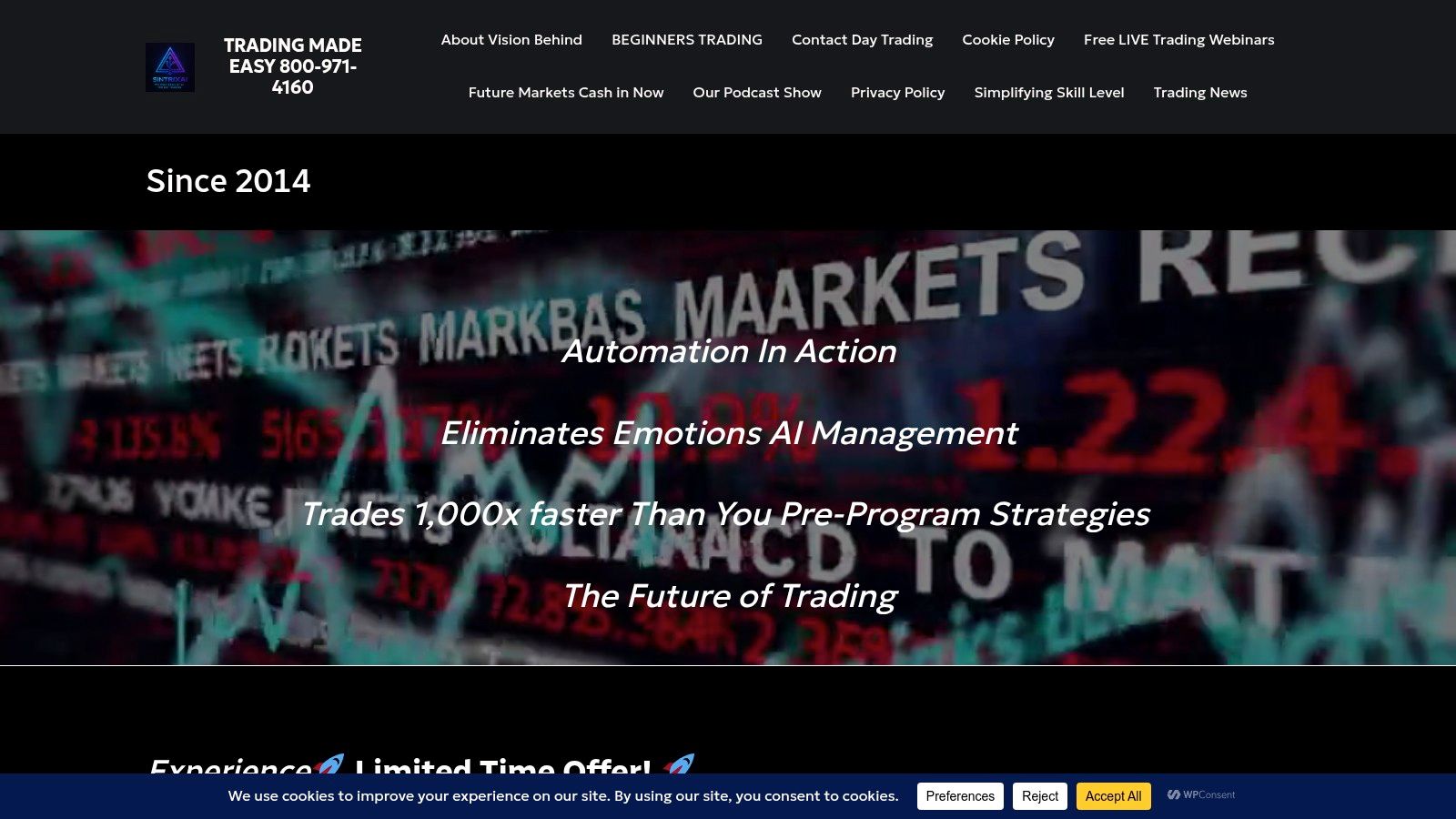 Trading Made Easy: Automated Precision Since 2014