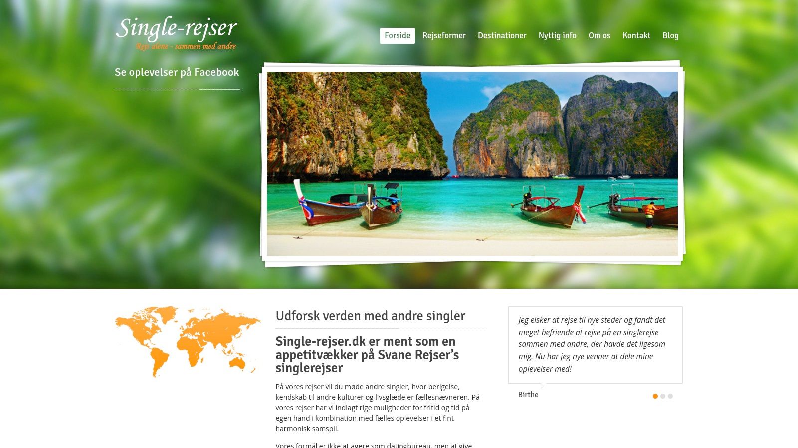 Single-rejser.dk