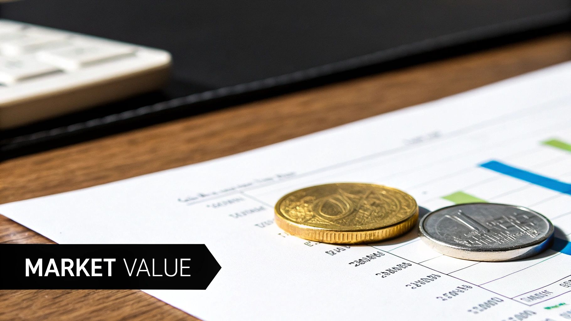 Gold and silver coins stacked to illustrate market value and ratios