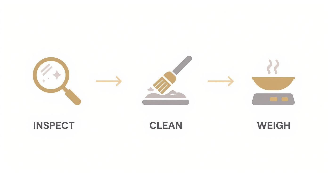 Infographic about value of dental gold