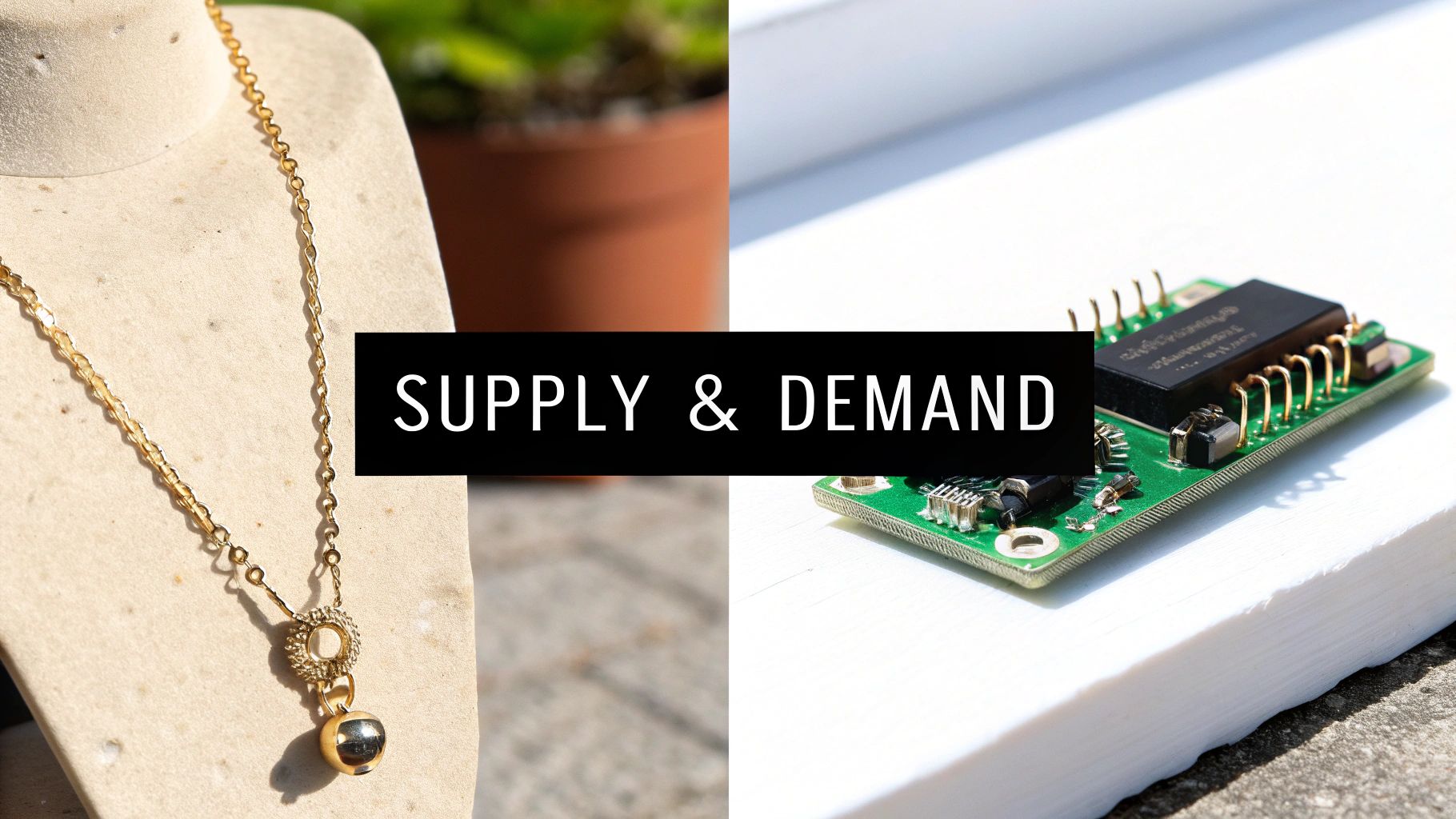 A professional using advanced X-ray scanning equipment to test the purity of gold jewelry in a clean, modern setting.