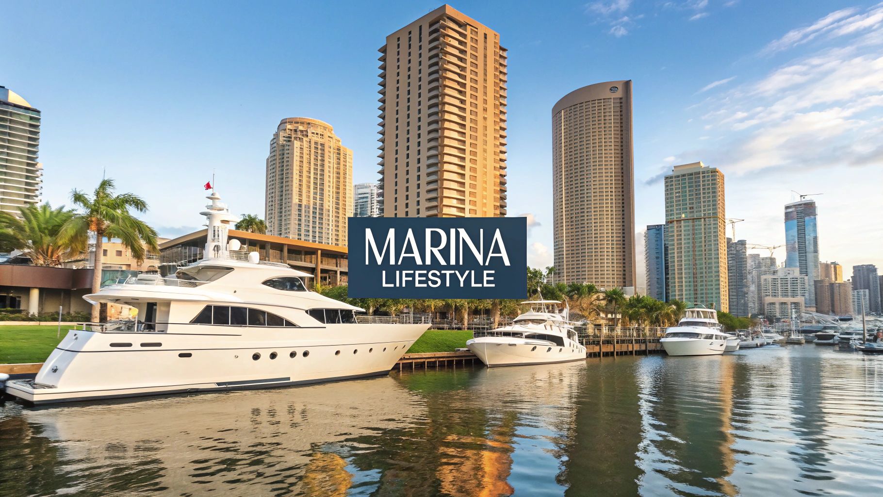 Infographic showing key data about Dubai Marina: Iconic Waterfront Living and Stellar Returns