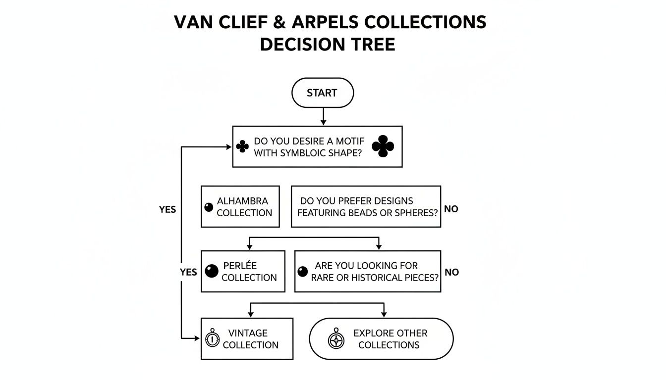 Infographic about van cleef and arpels bracelet