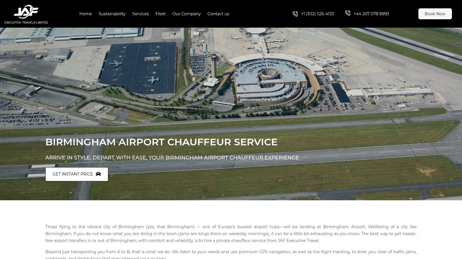 JAF Executive Travels