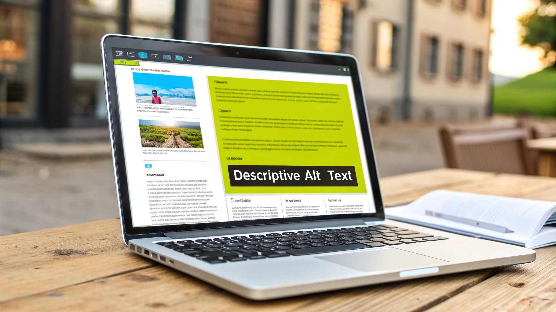 Perfecting Alternative Text for All Visual Media