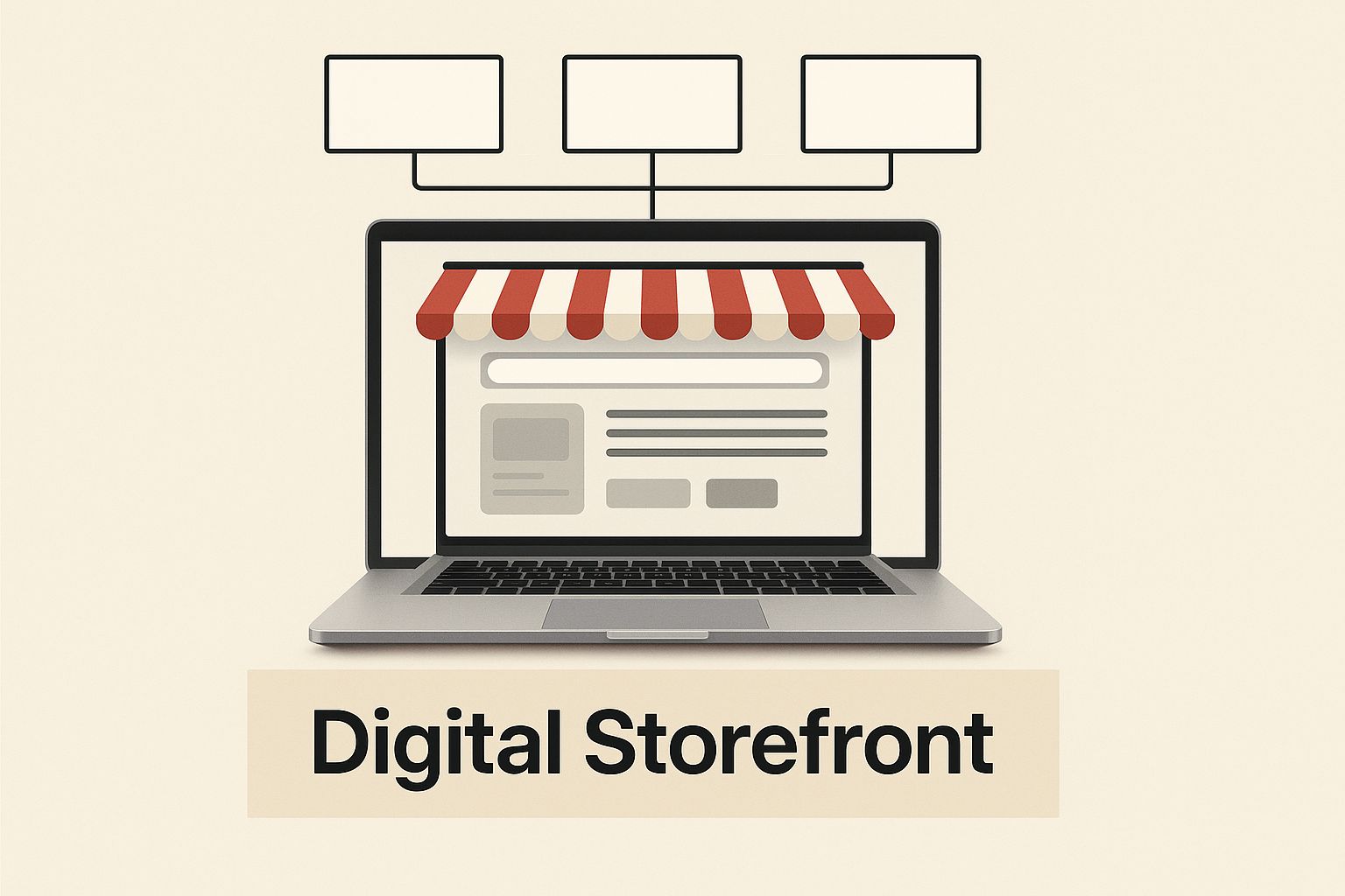 Infographic about small business website management