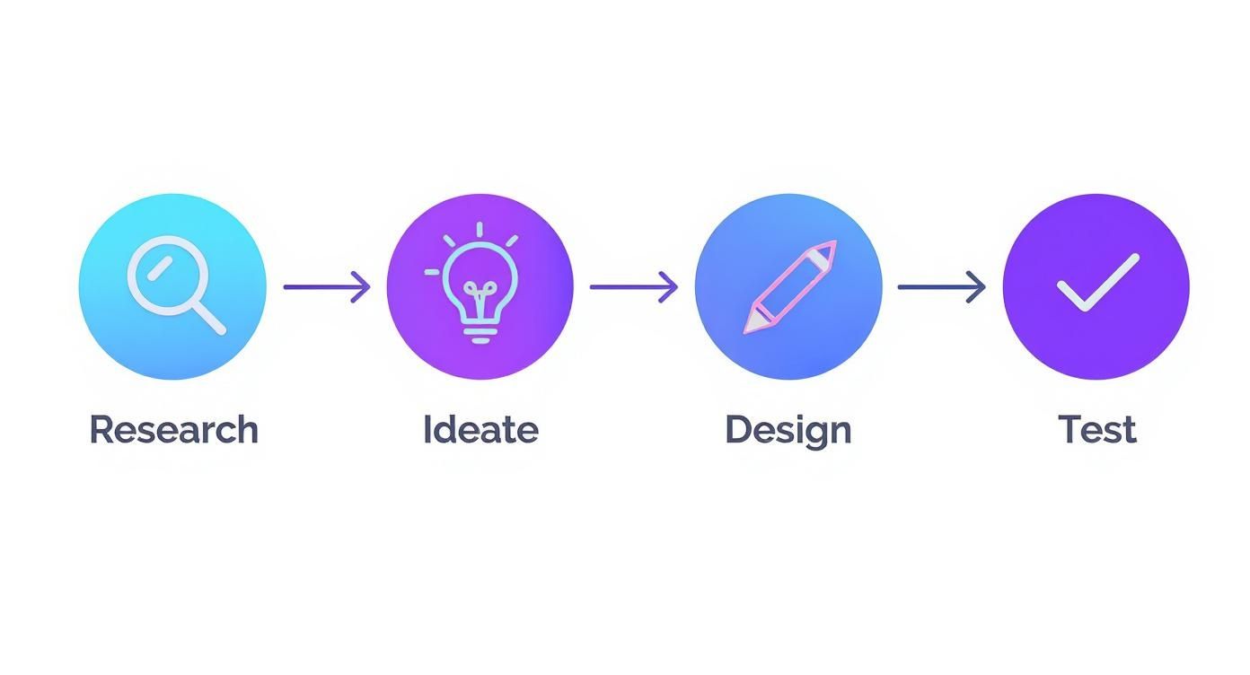 Infographic about what is user experience design