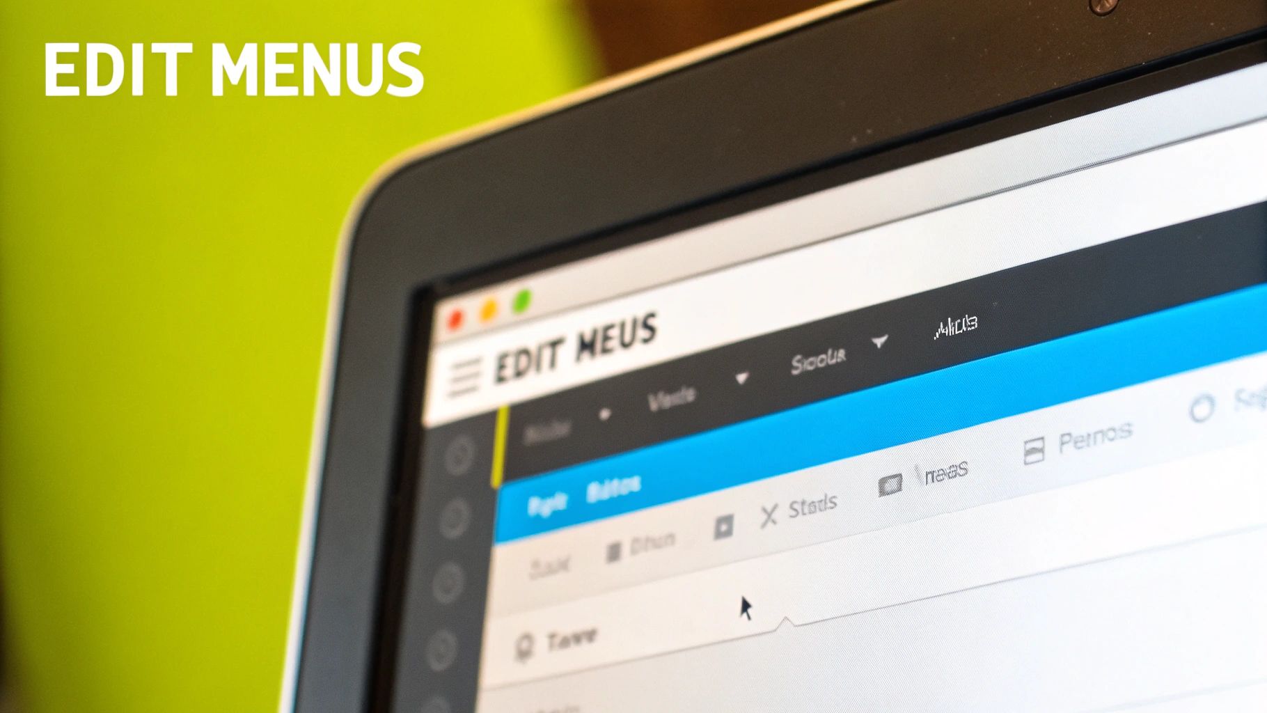 A modern and sleek Shopify website homepage displayed on a desktop monitor, showcasing a strong brand identity.